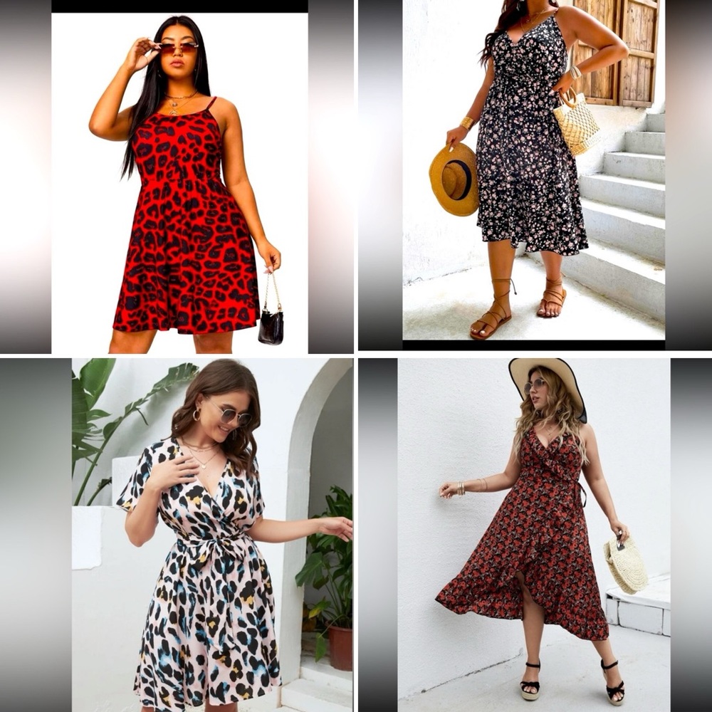4 for $20 SHEIN dresses size 1X